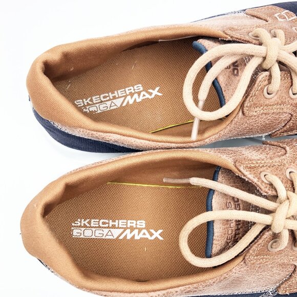 SKECHERS Go Walk Lite Boat Shoes Navy Blue Slip On Womens 8.5 - Picture 6 of 9